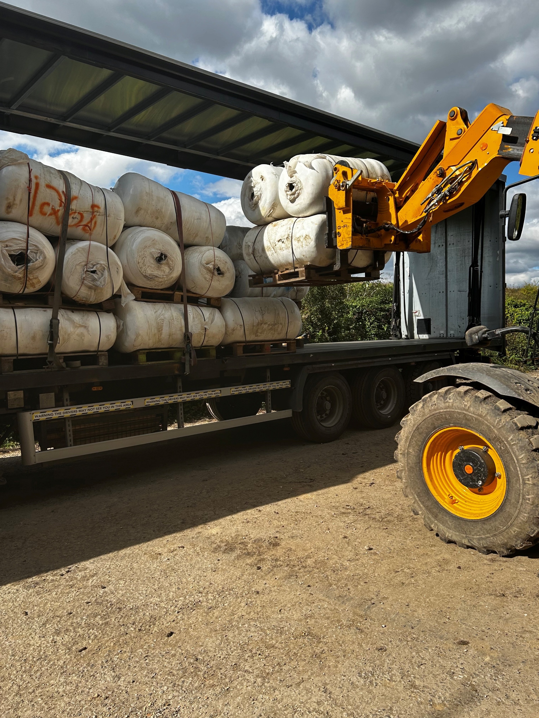 Farm plastic recycling